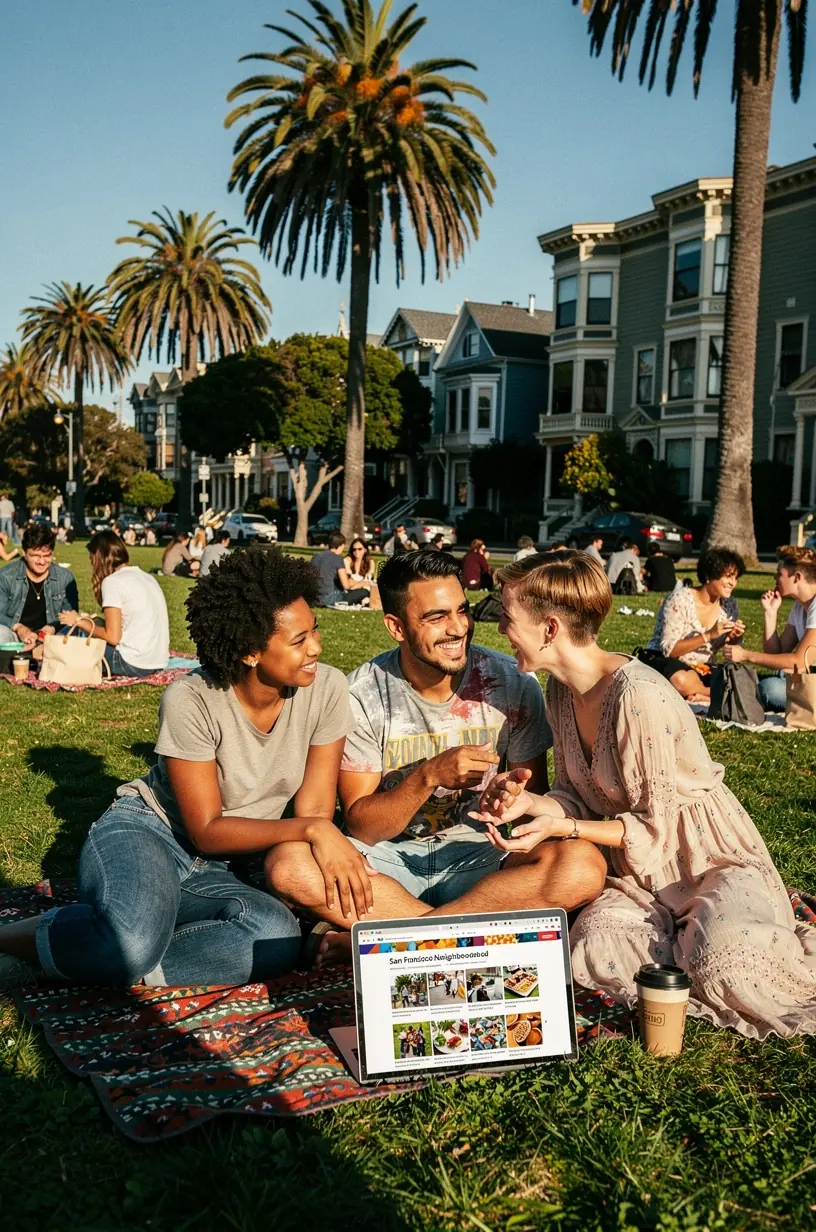 Local community engagement strategies infographic illustration